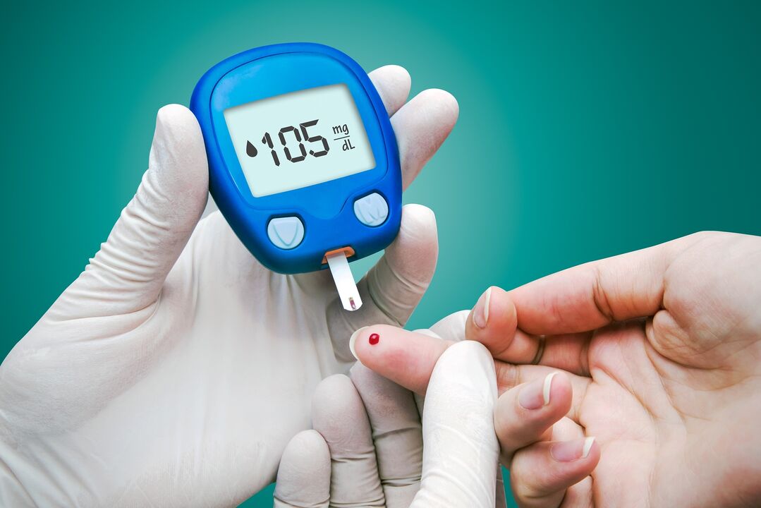 Measurement of militia in diabetes